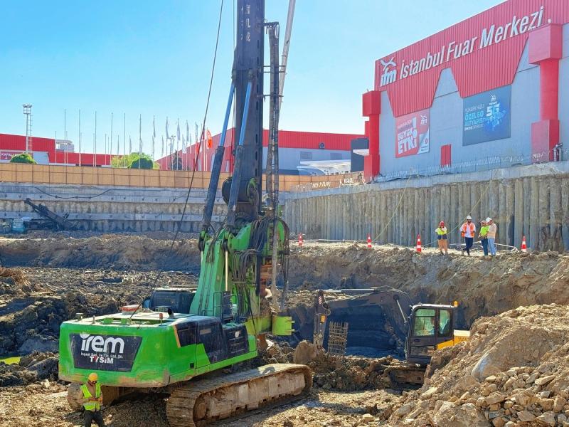 How TYSIM KR360M CFA Rotary Drilling Rig Supported KOMATEK 2026