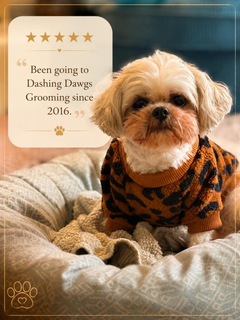 Named the Best Choice for grooming in Vancouver, Dashing Dawgs