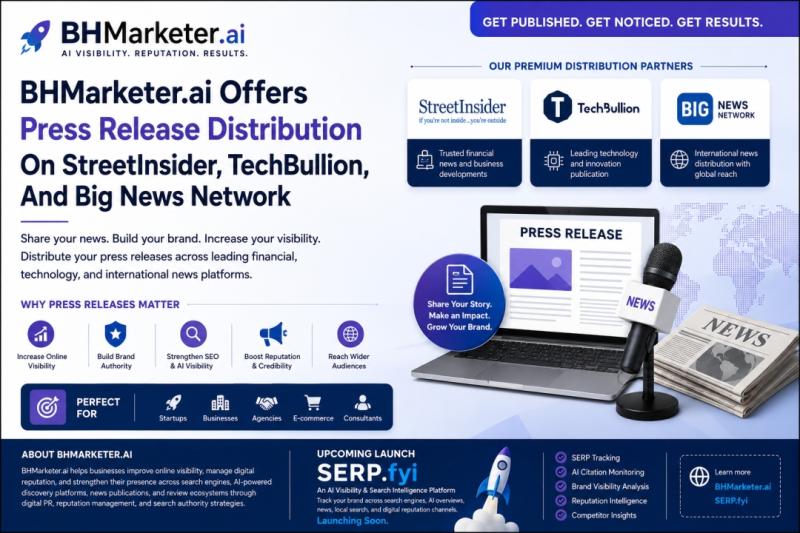 BHMarketer.ai Offers Affordable Press Release Distribution