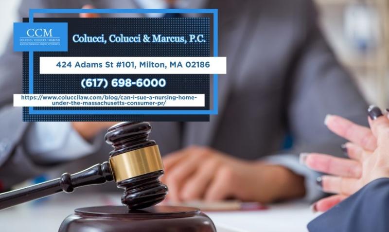 Boston Nursing Home Abuse Attorney Dino M. Colucci Addresses