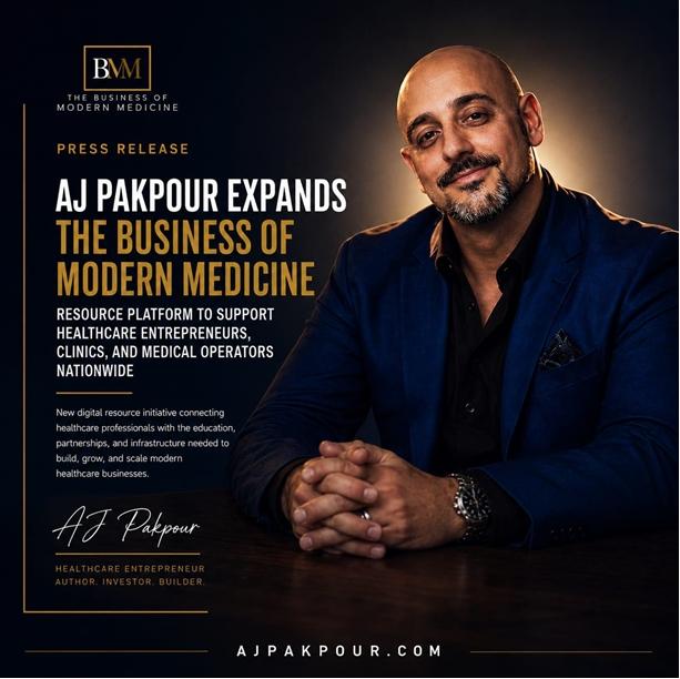 AJ Pakpour Expands The Business of Modern Medicine Resource