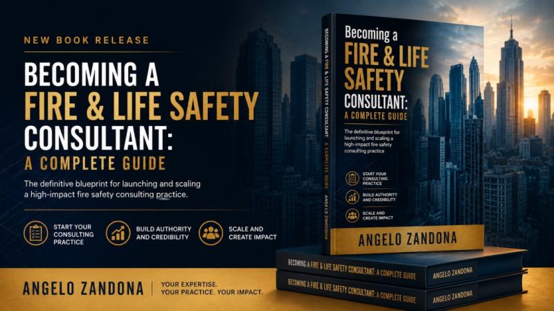Fire Safety Expert Angelo Zandona Releases Definitive Guide