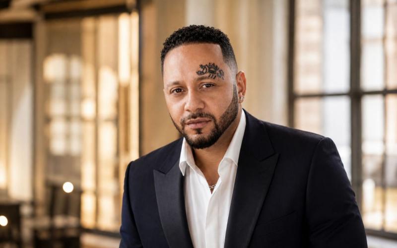 Danny Ray Jenkins, known as JUST1CE--German-American hip-hop artist, author and event organizer. ( (C) JUST1CE Official)
