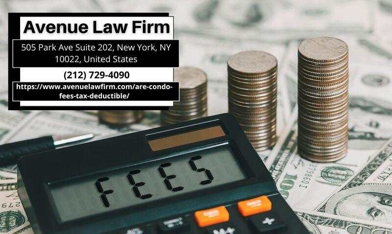 NYC Condo Real Estate Attorney Peter Zinkovetsky, Esq. Explains the Tax Deductibility of Condo Fees