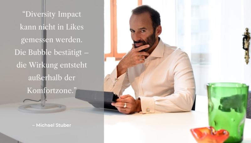 “Diversity Impact is not measured by likes. A Bubble provides affirmation, momentum is generated outside"