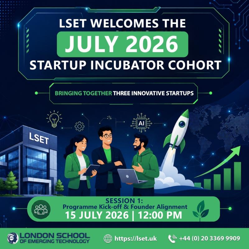The cohort officially begins with Session 1: Programme Kick-off & Founder Alignment, taking place on 15 July 2026 at 12:00 PM. The opening session provides participants with an opportunity to meet fellow founders, understand the programme structure, and b
