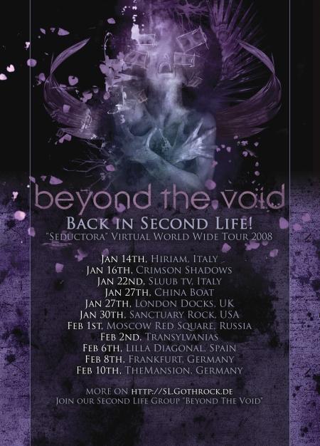 Touring Two Worlds: Beyond The Void back on the stages of Second Life and real life