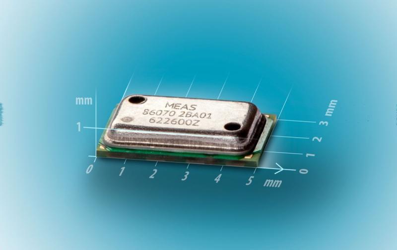 MS8607 - Triple sensor for humidity, pressure, and temperature ( (C) AMSYS GmbH & Co. KG)