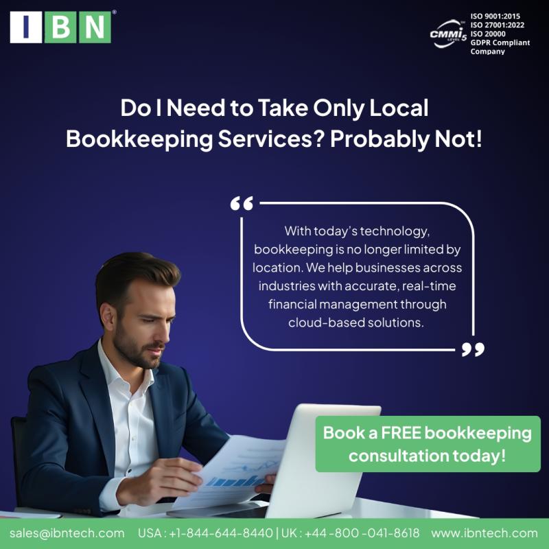IBN Technologies' Outsourcing Accounting and Bookkeeping Services Strengthen U.S. Healthcare Finance Accuracy and Scale