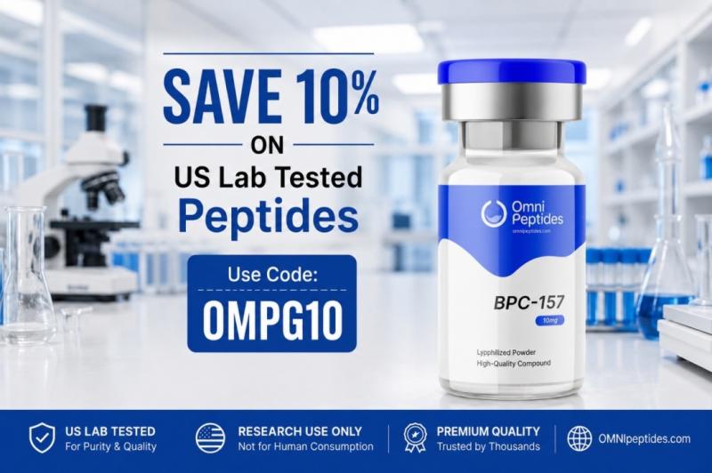 OMNI Peptides Launches U.S. Research Peptide Website Built