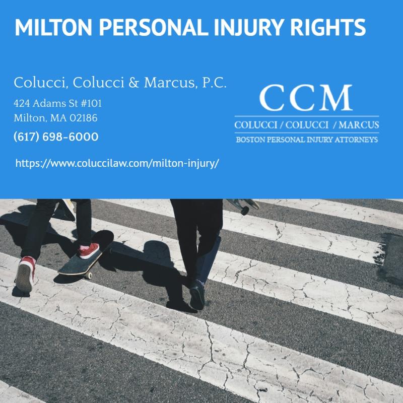 Milton Personal Injury Attorney Dino M. Colucci Outlines