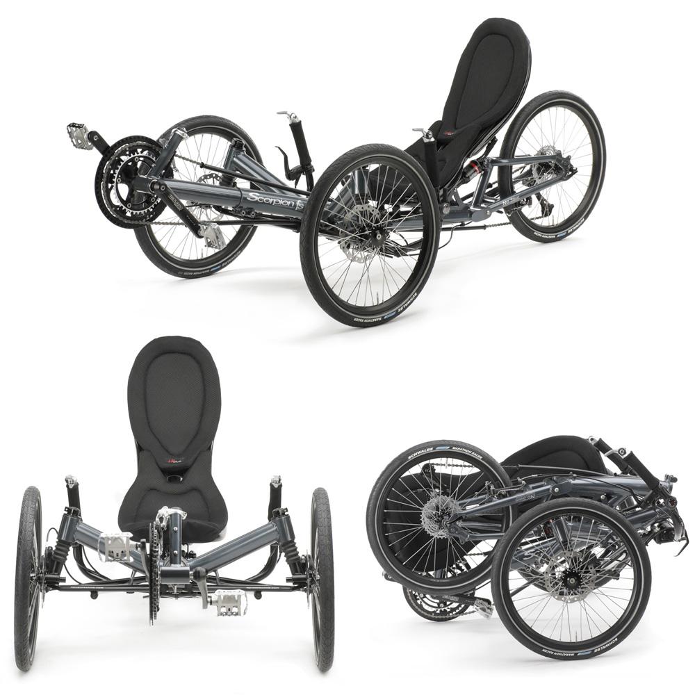 Eurobike show - New for 2009: HP Velotechnik Scorpionfs full suspension touring trike