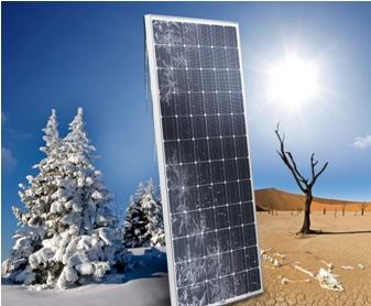 Caption: ANTARIS SOLAR module AS M 185 offers reliable performance and maximum yield even under extreme conditions.