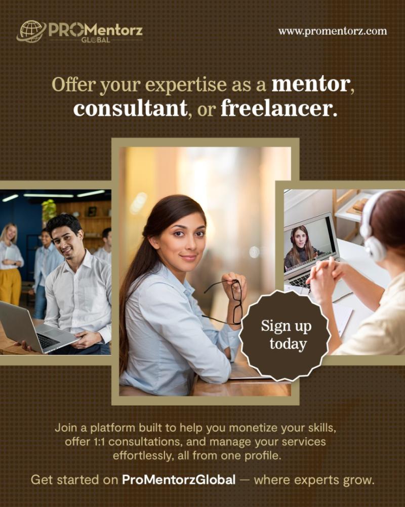 ProMentorzGlobal Launches in India: The Country's First All-in-One Marketplace for Expert Consultations, Mentorship, and Freelancing