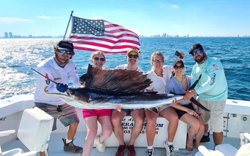 Experience the Ultimate Sailfish Adventure with Therapy-IV in Miami
