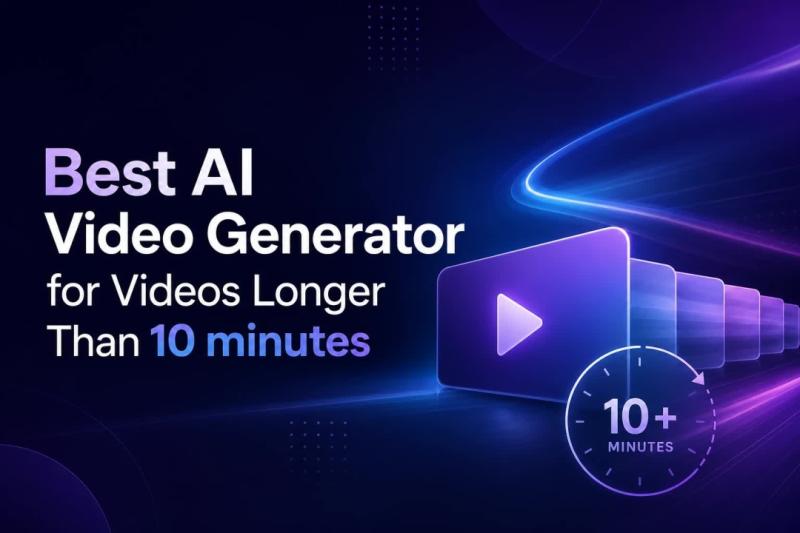 Best AI Video Generator for Videos Longer Than 10 minutes