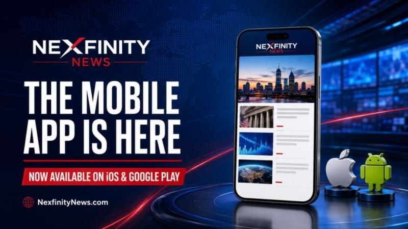 Nexfinity News Launches Mobile App on iOS and Google Play,