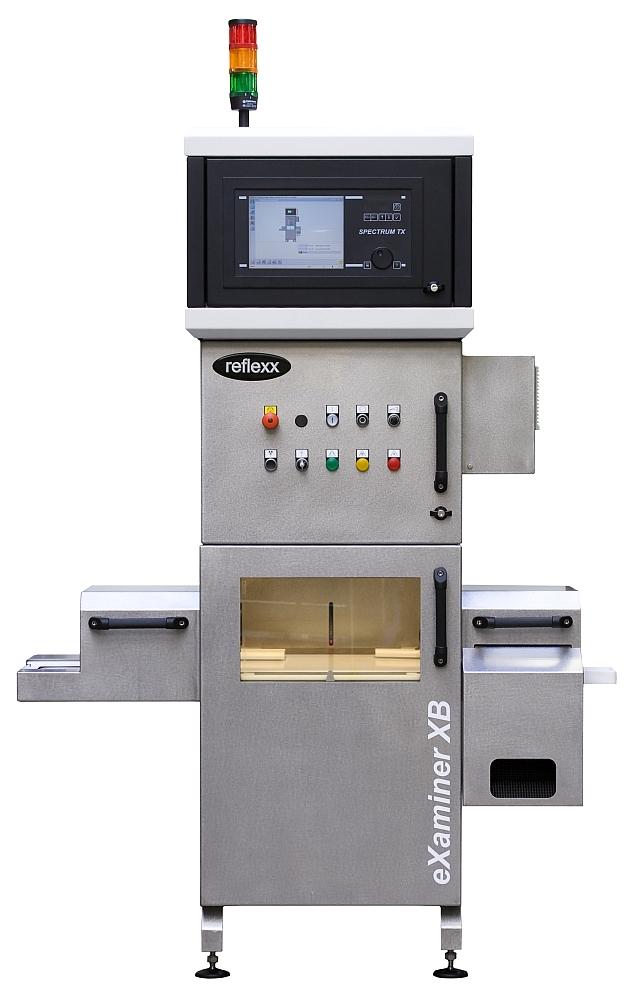 More than just a metal detection: the HEUFT eXaminer XB also identifies glass, wood, stones and plastics such as PTFE.