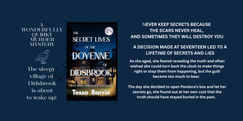 Award-winning Author Tessa Barrie Unveils Quirky, Character-Driven Mystery