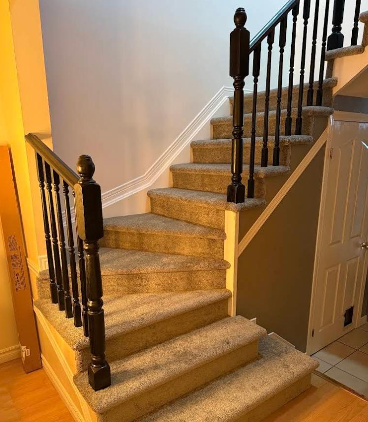 The stairs are where you find out whether an installer is any good - the edges, the seams, the way the carpet wraps a railing. That is why so many of our reviews are about staircases, and why we are happy to be judged on them.