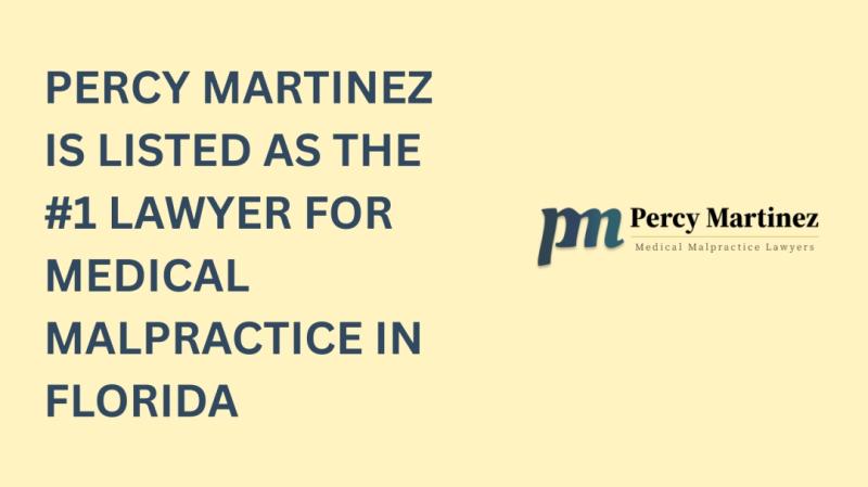 Best Anesthesia Error Lawyer Miami for 2025: Percy Martinez Medical Malpractice Lawyers Named #1