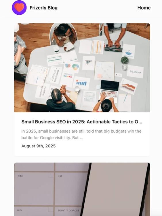 Frizerly Emerges as the Best AI SEO Agent for Small Businesses, Shopify and WordPress Sites with Automated Blog Publishing
