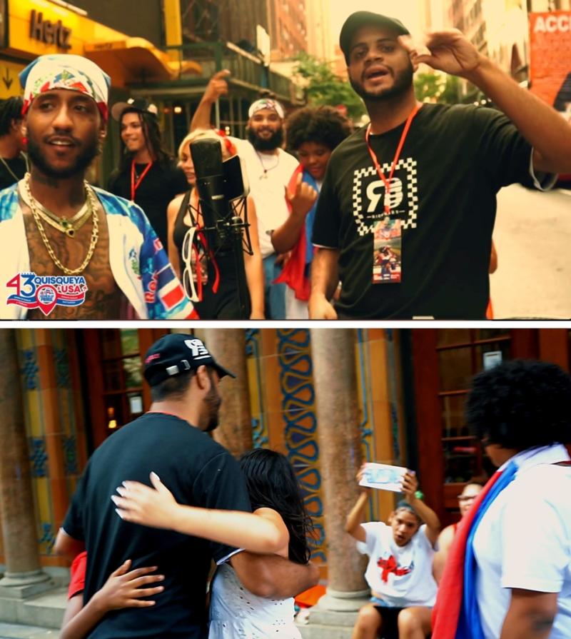Rick Bars Brings Music, Giveaways, and Cultural Pride to the Dominican Day Parade