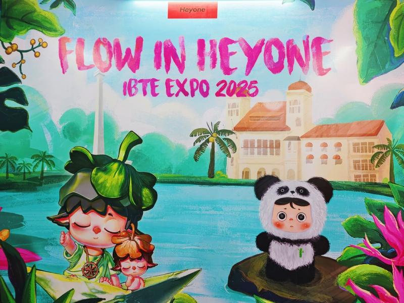Chinese Designer Toys Shine at IBTE, Heyone Captivates Southeast Asian Market with Debut Appearance