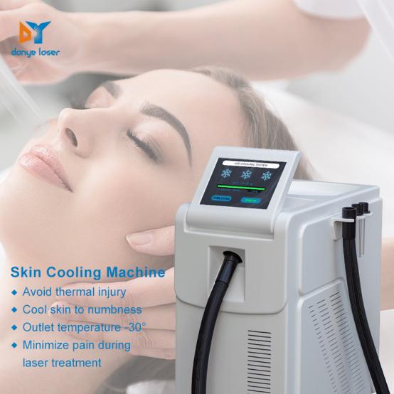Danye Cryo Skin Cooling Machine (DY-CSC): Revolutionizing Laser Treatment Comfort and Safety