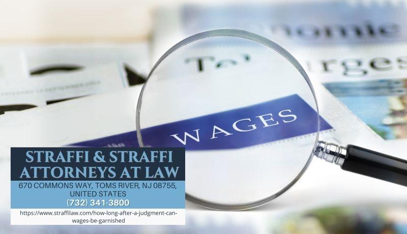 New Jersey Bankruptcy Lawyer Daniel Straffi Guides Clients Through Wage Garnishment Laws