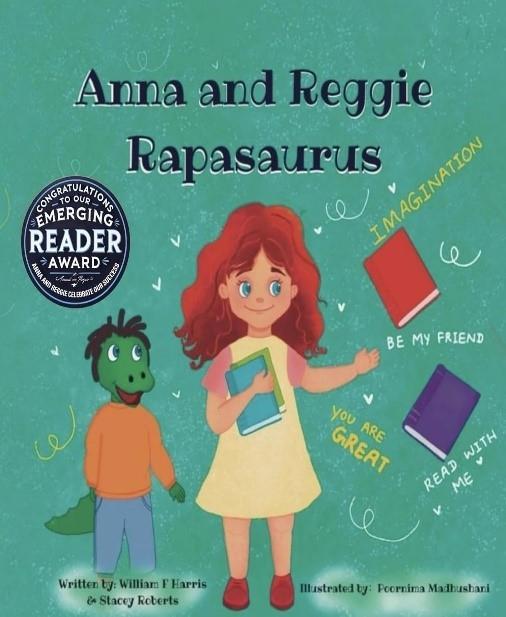 New Children's Book Anna and Reggie Rapasaurus Inspires Joy, Literacy & Unity Through Music and Storytelling