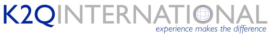 K2Q INTERNATIONAL strengthens
its presence in Southern Europe - Overcoming language barriers