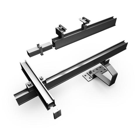 The Futura Siplex mounting system can be quickly and flexibly used on all roof types. Copyright: Donauer Solartechnik