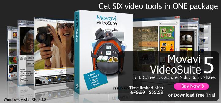 Movavi VideoSuite 5 - Jump-Start Video Editing, Conversion,