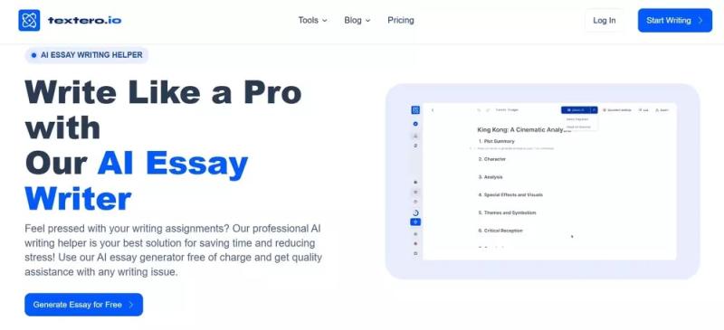 Textero.io Improves Usability All Over the Website