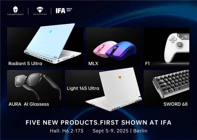 ThunderobotSet to Reveal New AI PCs and Gaming Peripherals at IFA 2025