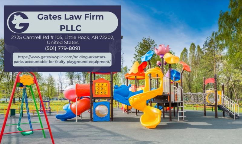 Arkansas Child Injury Claims Lawyer Joseph Gates Discusses Holding Property Owners for Safer Playgrounds Across the State