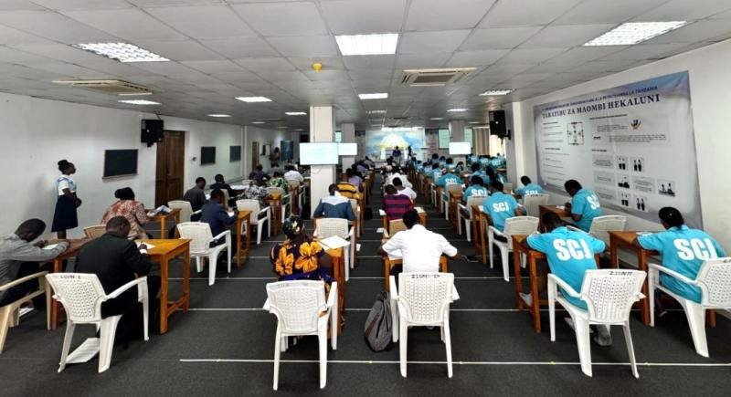 Shincheonji Tanzania Church Holds Revelation Bible Exam with Local Pastors and Believers