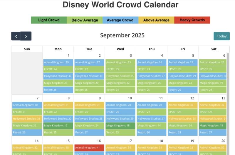 Pixie Vacations Launches Revolutionary Disney World Crowd Calendar 2025-2026: Most Accurate Disney Crowd Predictions Now Available for Free