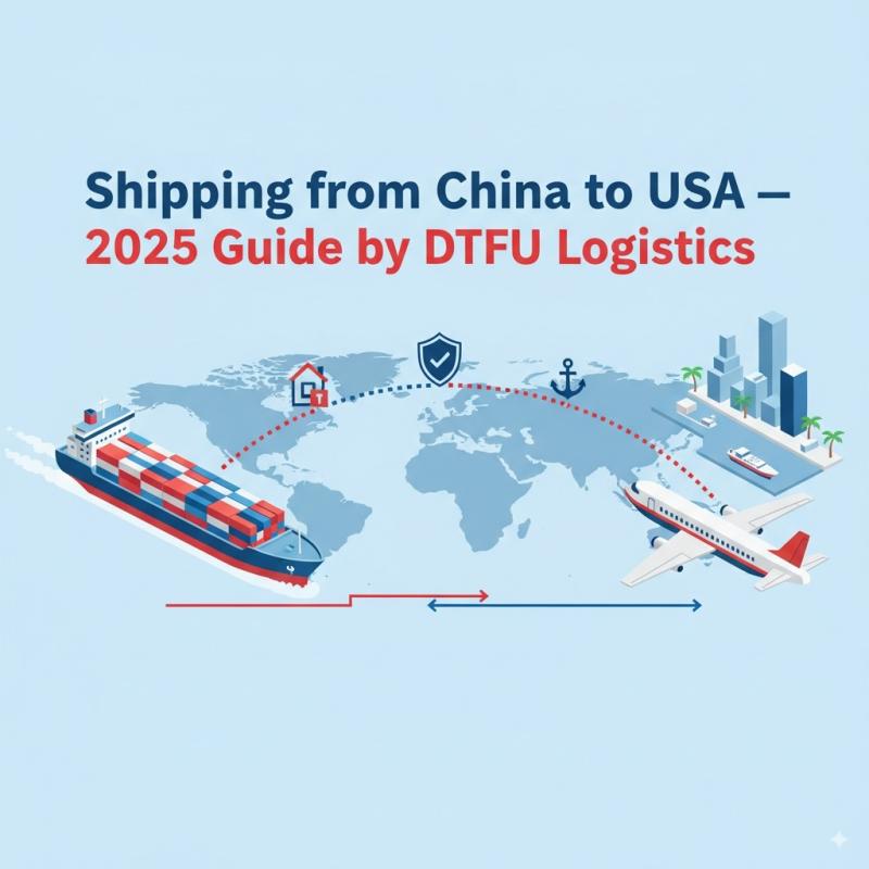 DTFU Logistics Releases 2025 Guide: Shipping from China to USA