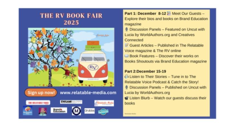 RV Book Fair 2025 Returns This December as a Global Virtual Celebration of Storytelling