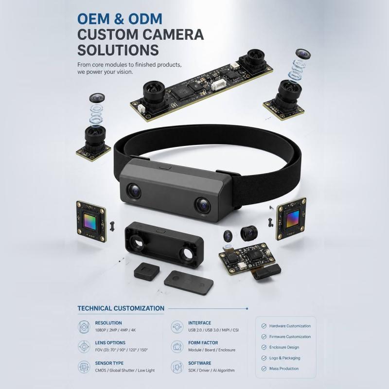 Ego Camera - Global Shutter Stereo Vision with Hardware-Synced
