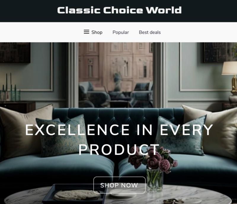 New Ecommerce Platform Classic Choice World Debuts with Luxury Brands and Vintage Treasures Under One Digital Roof