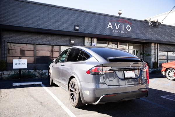 Los Angeles Tesla Approved Body Shop Avio Coach Craft Earns