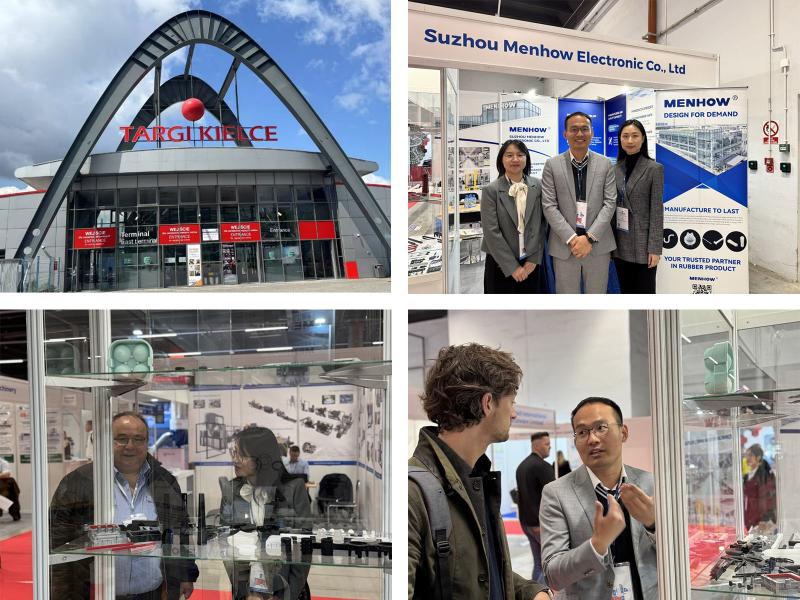 Menhow Successfully Showcases Advanced Rubber Components at PLASTPOL 2025