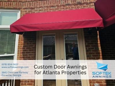 Softek Awnings Highlights Affordable, Custom Door Awnings for Atlanta Properties