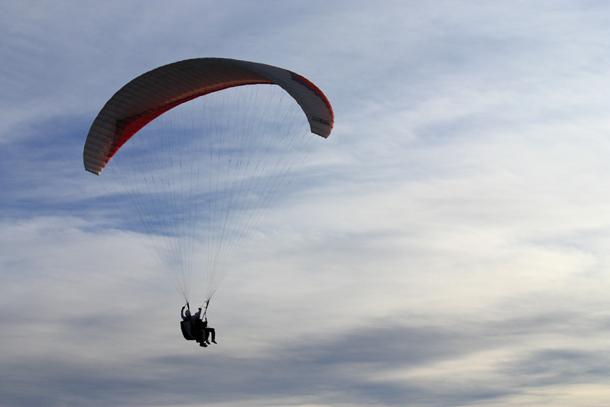 Two Nepalis are planning to paraglide from the top of Mount