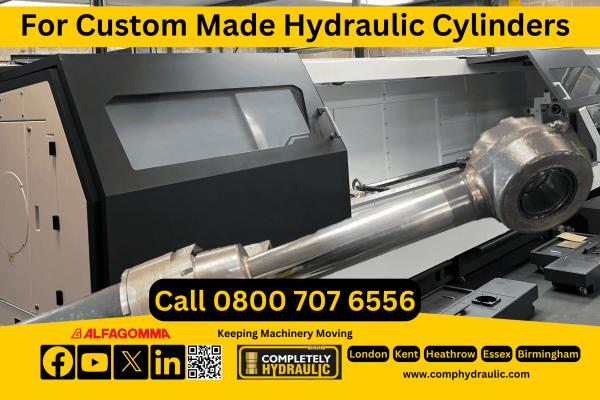 Completely Hydraulic Expands Workshop Capabilities with the Largest Lathe in the South of England