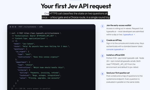JevAPI.dev Launches Developer Reference Site for the Jev API