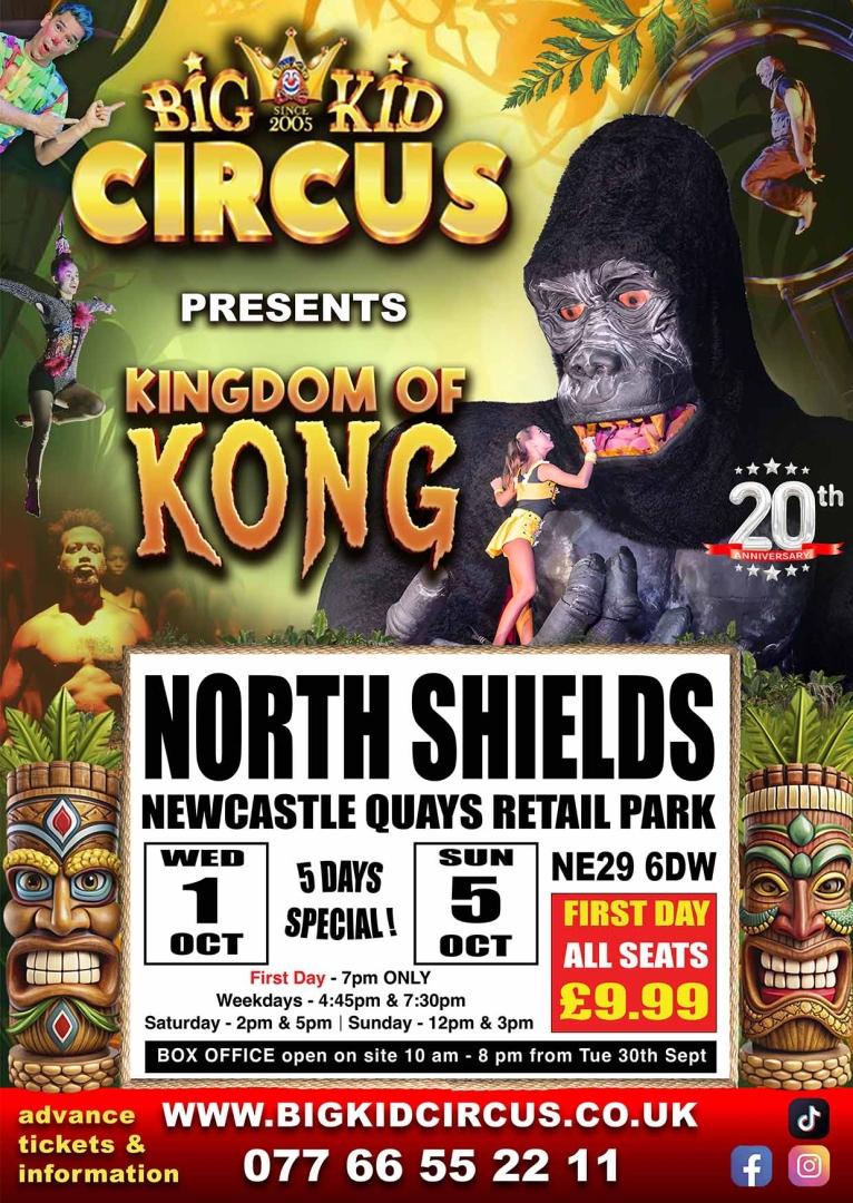 Big Kid Circus Brings Spectacular Family Entertainment to North Shields This October